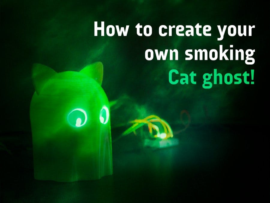 How to create a smoking cat ghost