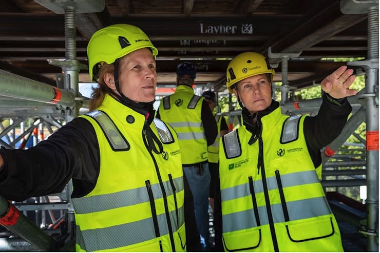 Designed to detect falls and raise the alarm, Swanholm's Connected Safety Vest uses on-body tinyML. (📷: Swanholm Tech/Imagimob)