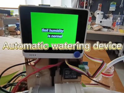 Wio Terminal Automatic watering device