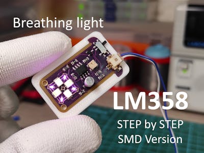 How to Produce a Small Breathing Light (SMD Version)