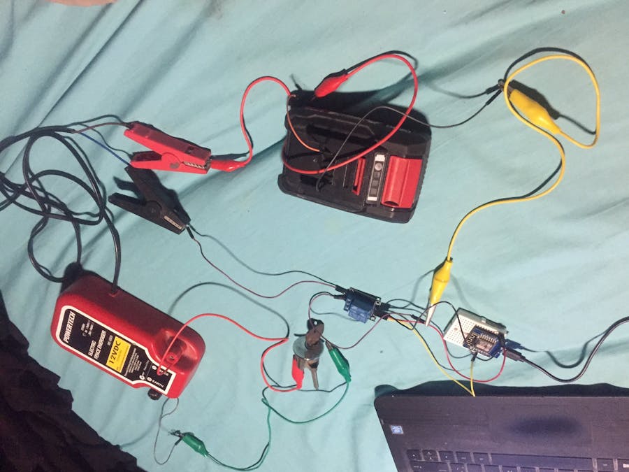 WiFi Electric Lock Home Protection Circuit