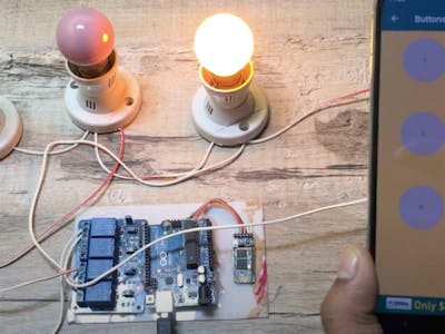 Smart phone control Light