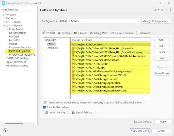 FTP Server with W6100 and SD card