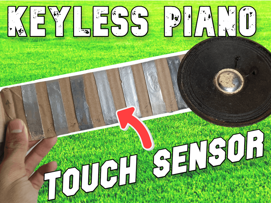 DIY Piano | Make Piano with Touch based keys | Touch Sensor