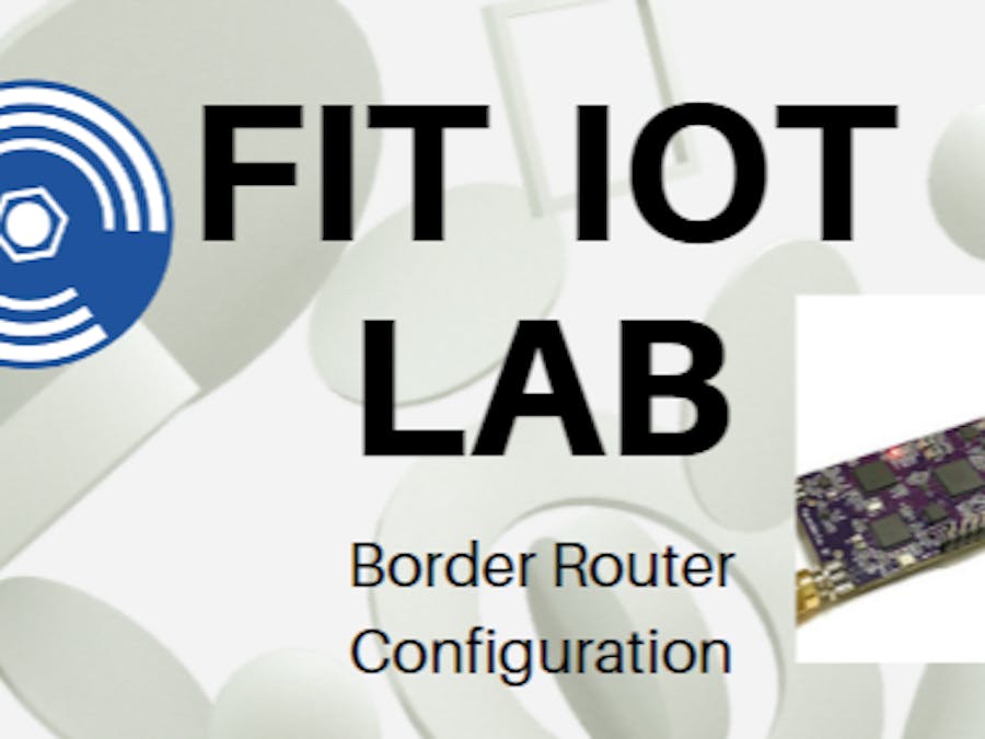 Border Router en Fit IoT Lab para Open Mote -b *- UTN-*