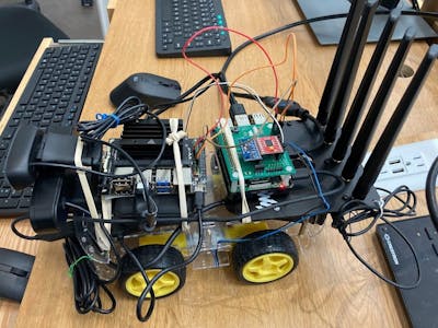 RoboCar: 5G Cellular Remote Driving Robot