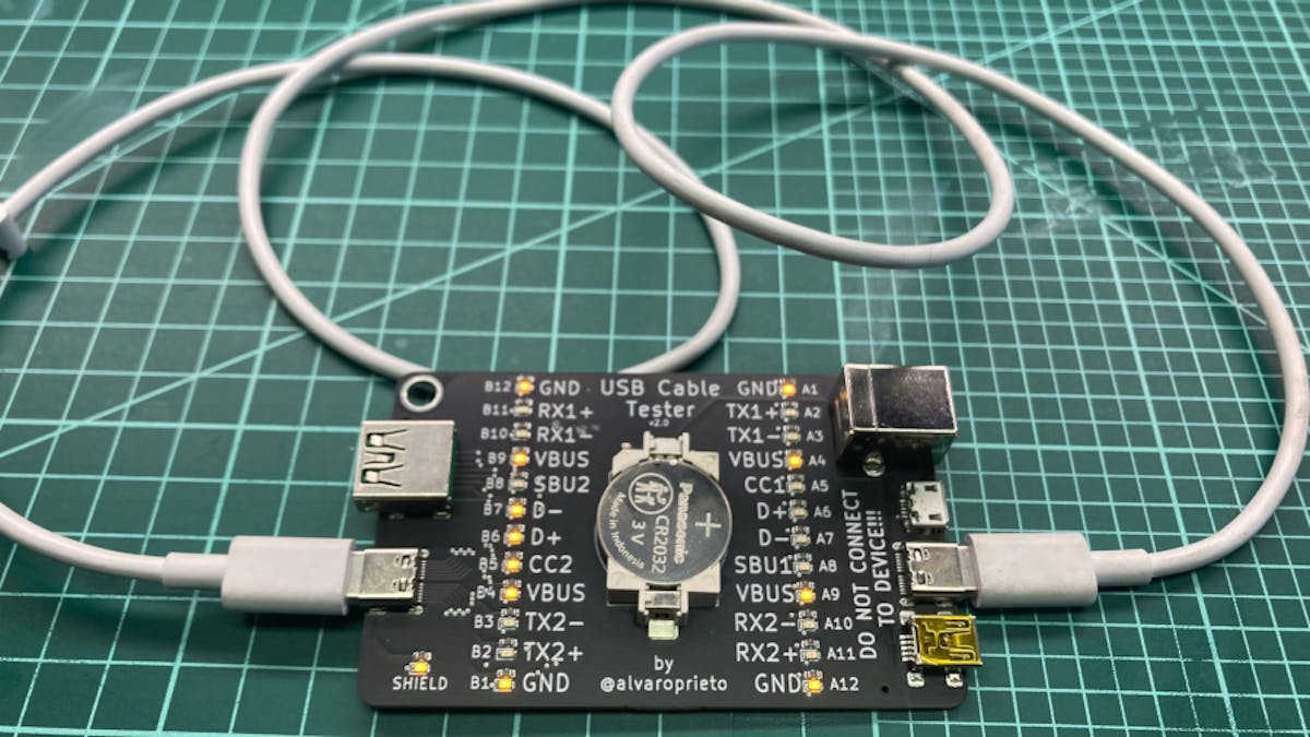 A Handy OSHW USB Cable Tester For Your Toolkit