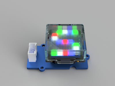 Grove SmartView - A button with display function