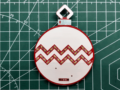 Christmas Ornament made from PCB
