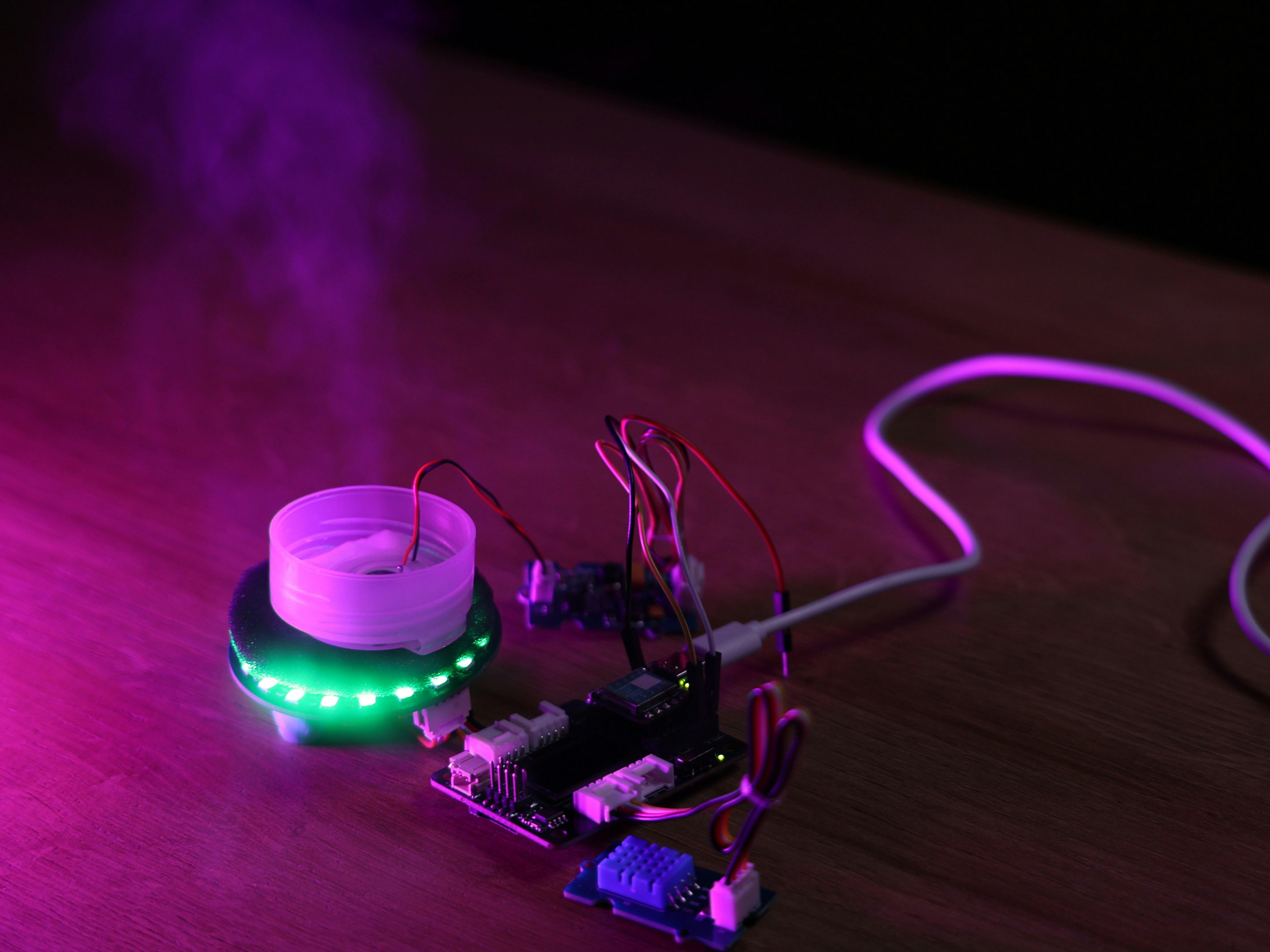Arduino automatic humidifier