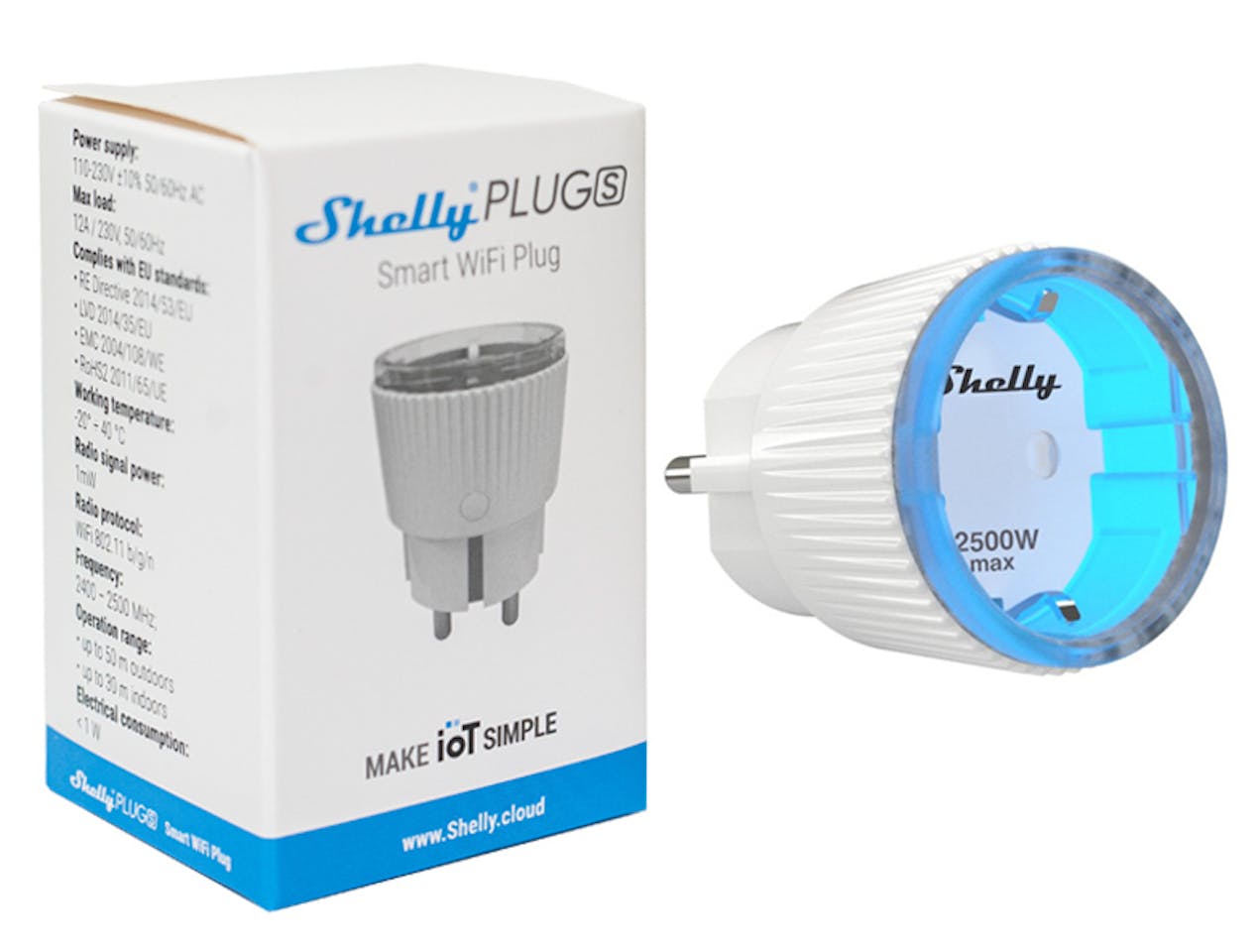 Control a Shelly smart plug remotely (with power monitoring) 