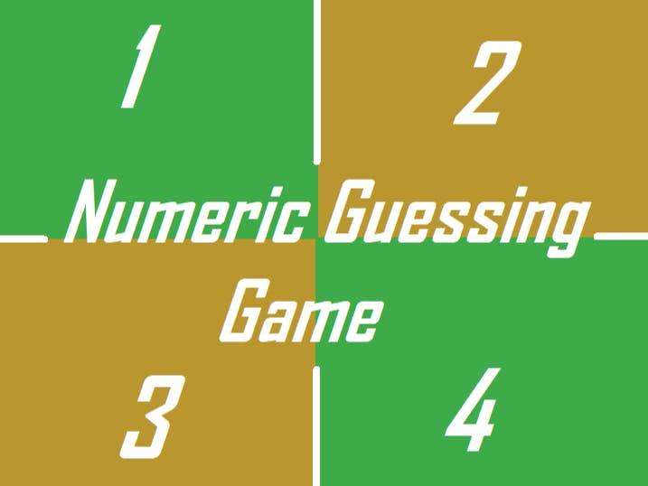 Numeric Guessing Game