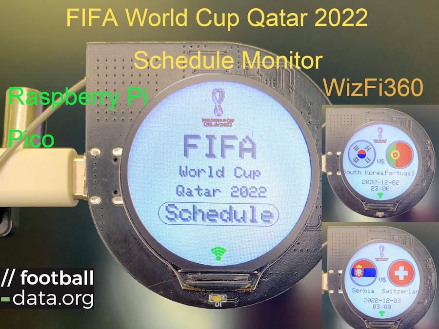 FIFA World Cup 2022 Schedule Monitor