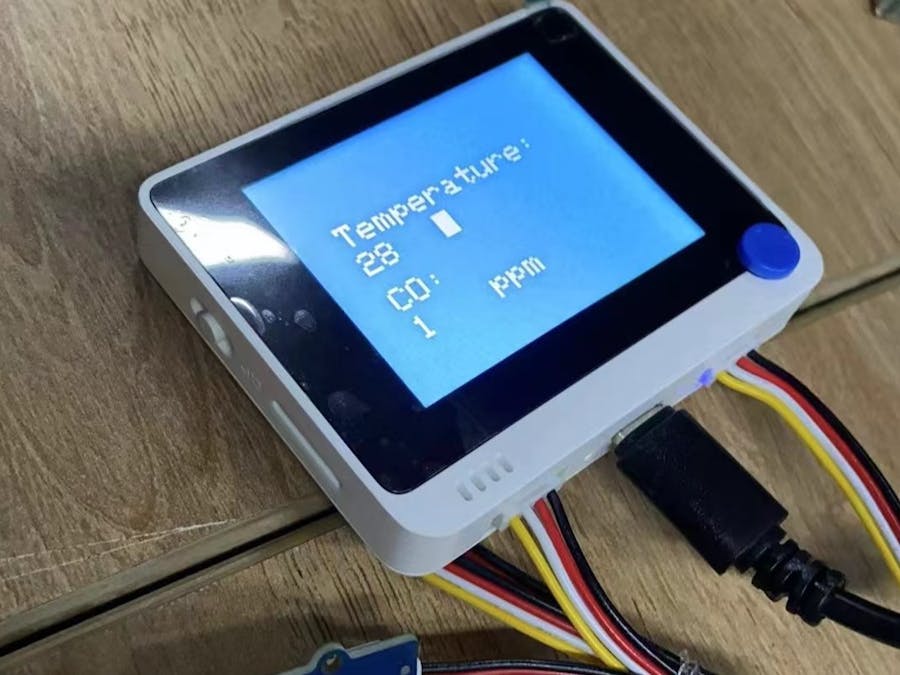 Kitchen Safety Monitor using Wio Ternimal