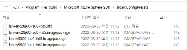 How to use the W5500 as Azure Sphere Ethernet adapter, Board Config