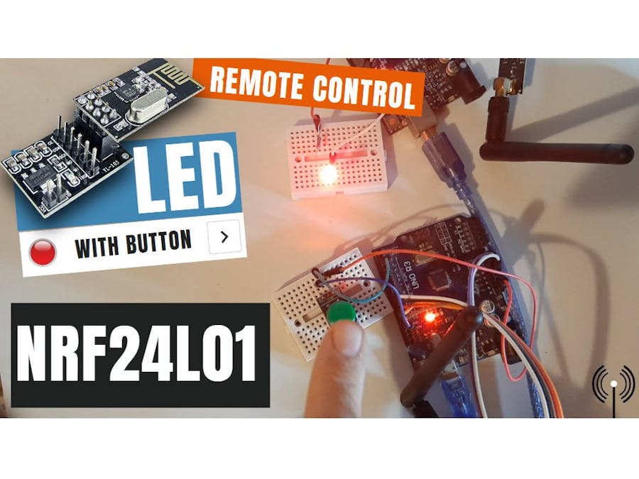 NRF24L01 Remote Control LED
