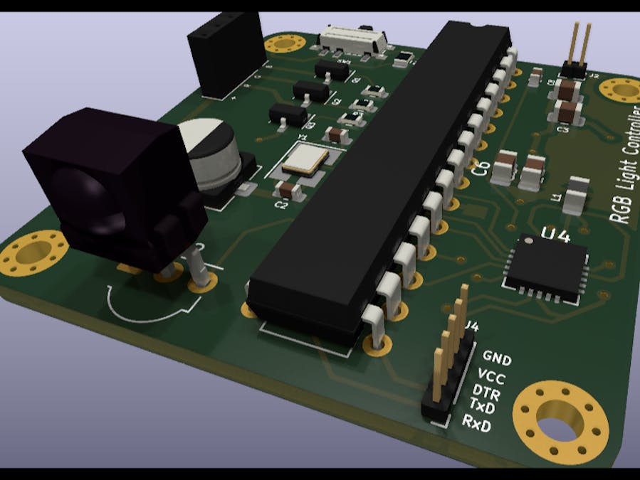 Wireless RGB light Controller