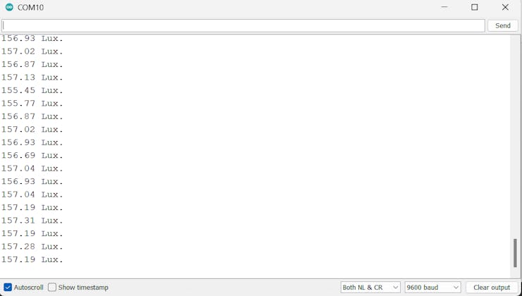 Arduino Serial Monitor