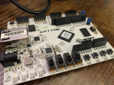 Basic Hardware Design for Arty A7 in Vivado 2022.1