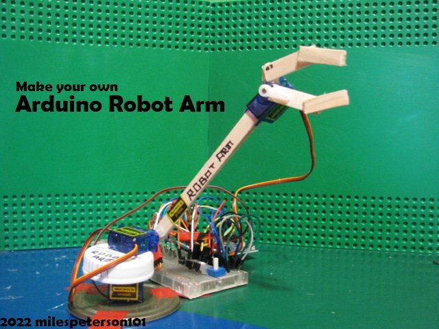 Arduino Robotic Arm - Hackster.io