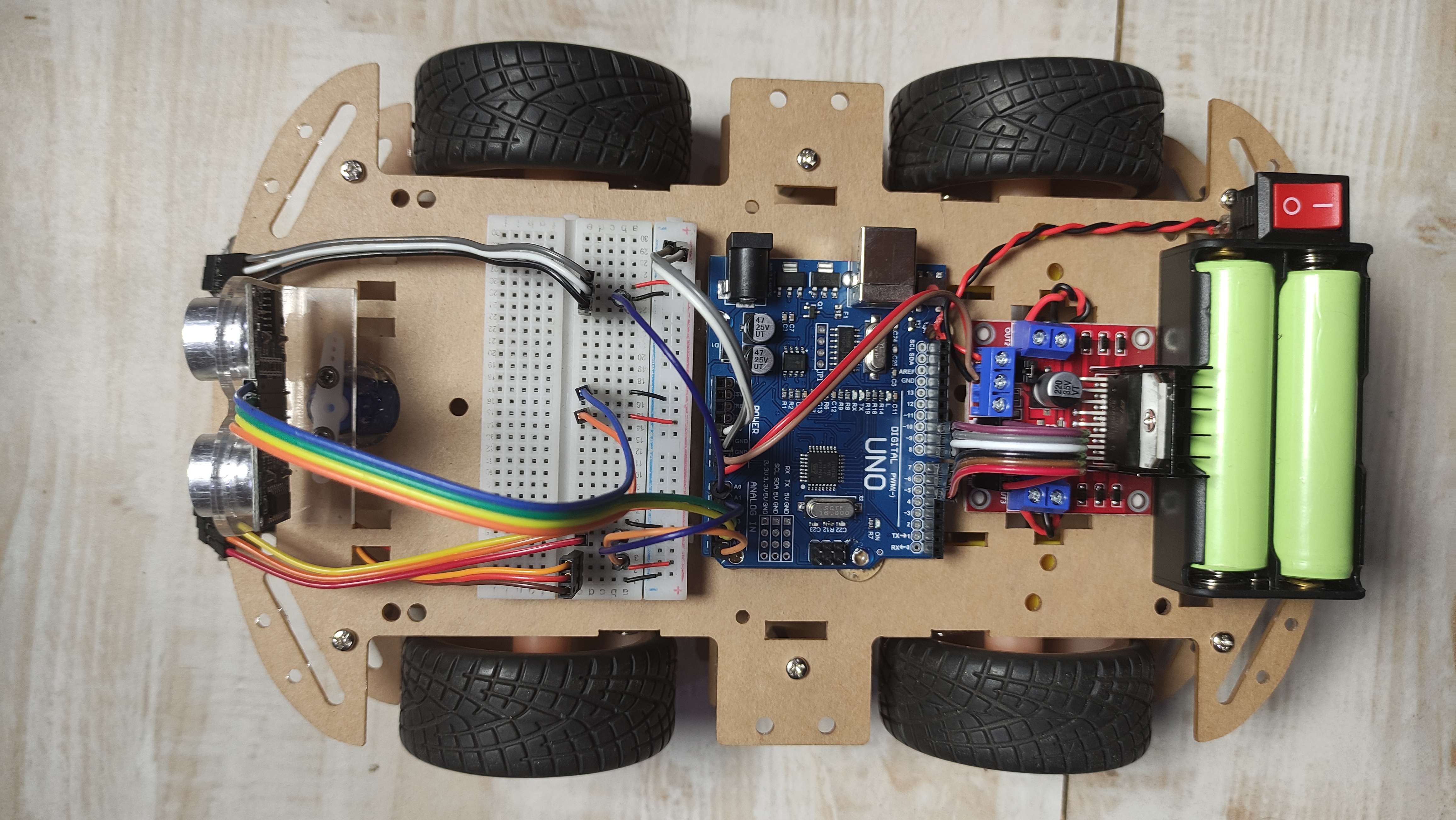 Arduino uno and Breadboard Holder - RoboticX