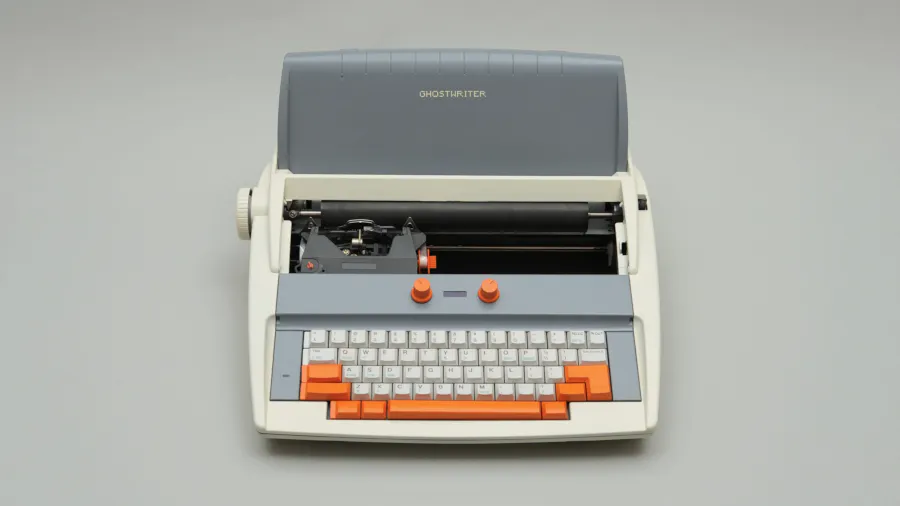 Arvind Sanjeev's Ghostwriter Is an Upcycled Typewriter Interface