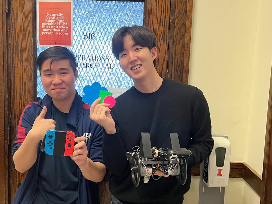 Joycon Controlled Robot Car with Blob Detection