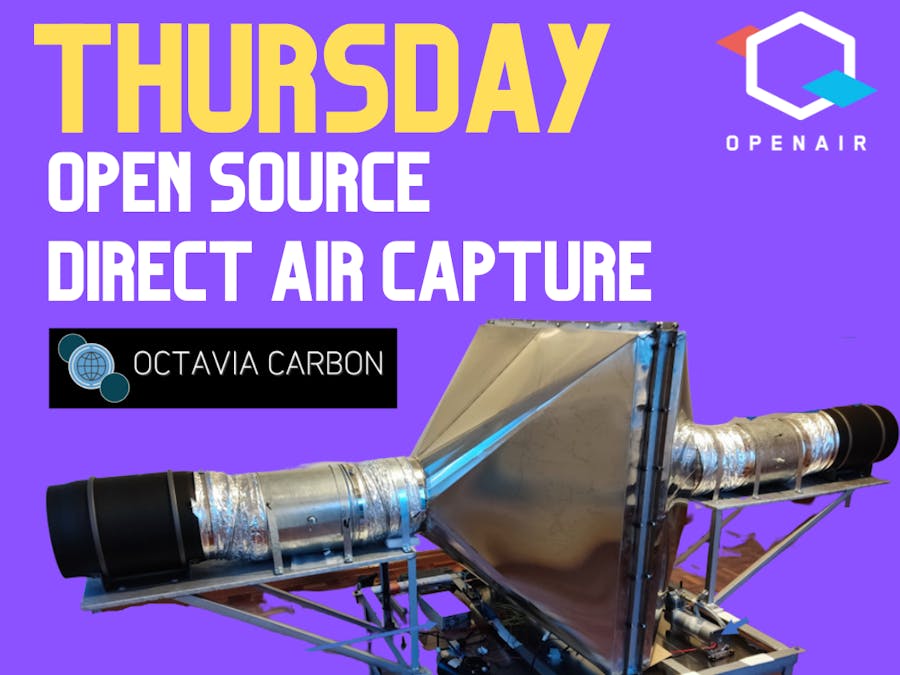 Thursday: Open Source Direct Air Capture