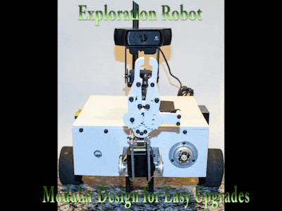 Exploration Robot with Beaglebone Black, MSP430, and PIC MCU