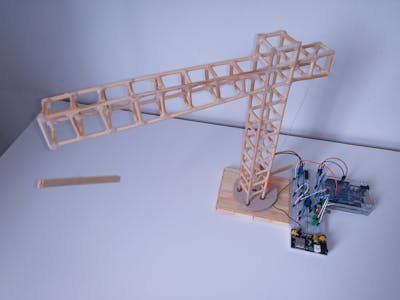 Use Arduino UNO to control a crane