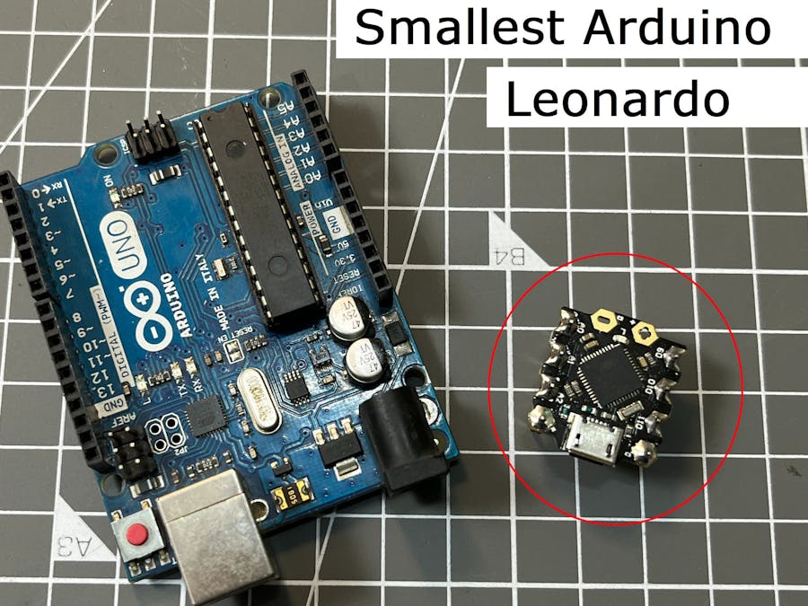 SMALLEST Arduino DEV Board EVER!