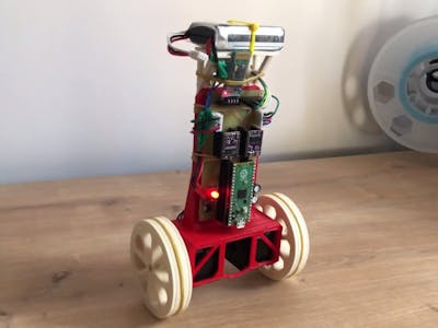 LOTP Two-Wheeled Self-Balancing Robot