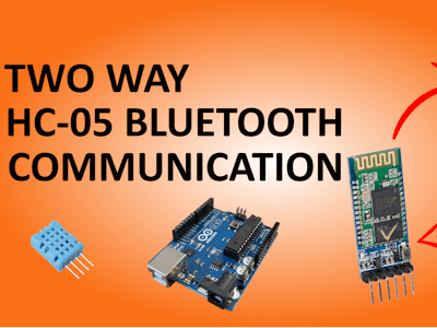Master and Slave two way Bluetooth Data Communication