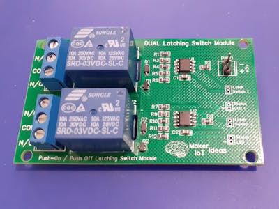 Dual Latching Switch Module