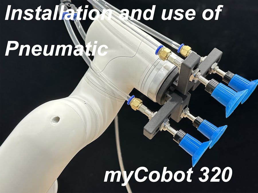 Great helper for robotic arms, pneumatic end effectors