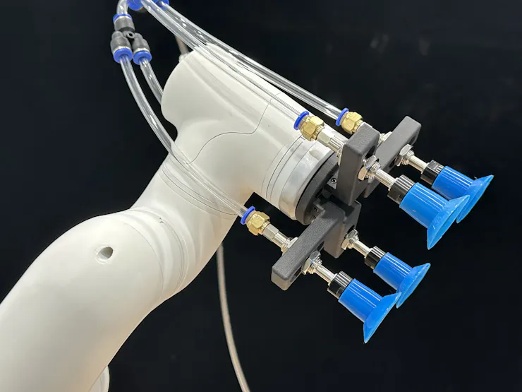 Great helper for robotic arms, pneumatic end effectors - Hackster.io