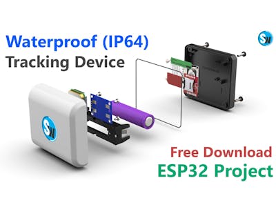 ESP32 GPS Tracking Device | Waterproof