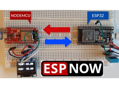 ESPNOW Peer to Peer ESP32 &ESP8266 Simple WiFi Communication