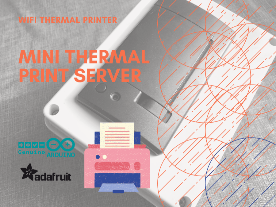 Adafruit Thermal Print WiFi Server