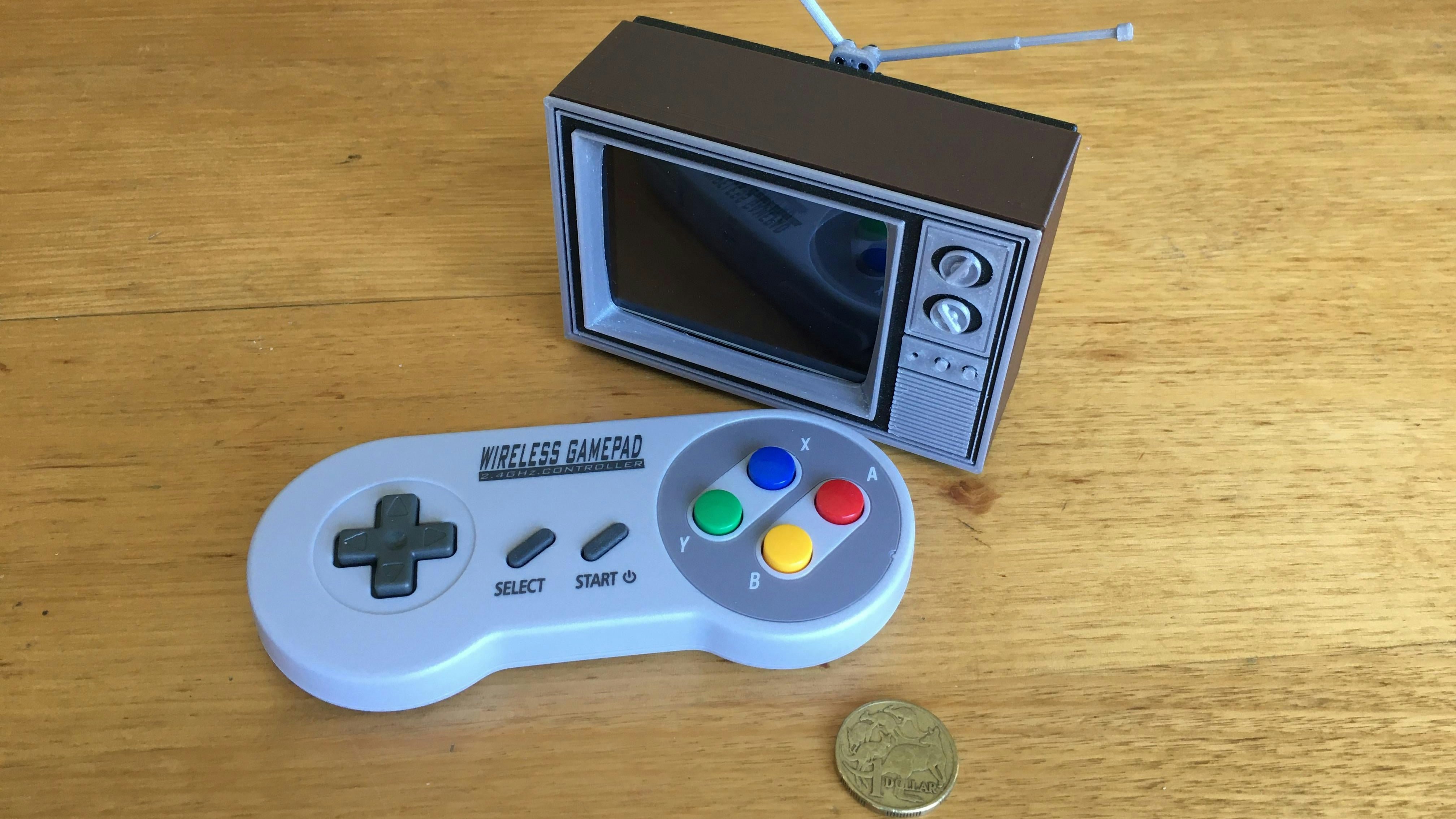 テレビ RETRO GAME This Tiny TV Contains All of the Retro Games - Hackster.io