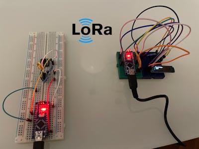 Send LoRa Encrypted data using REYAX RYLR998