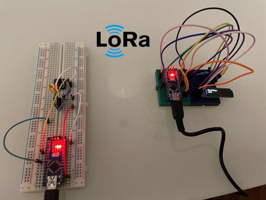 Send LoRa Encrypted data using REYAX RYLR998