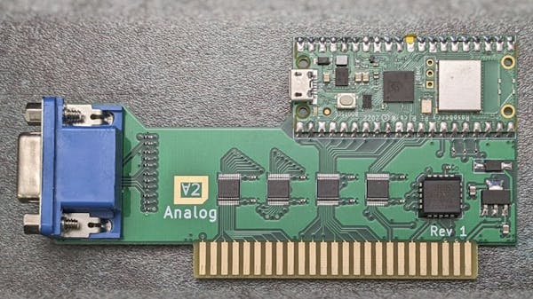 ∀2 Retro Computing's RP2040-Powered Analog Adds a VGA Output, Wi-Fi Connectivity to Your Apple II