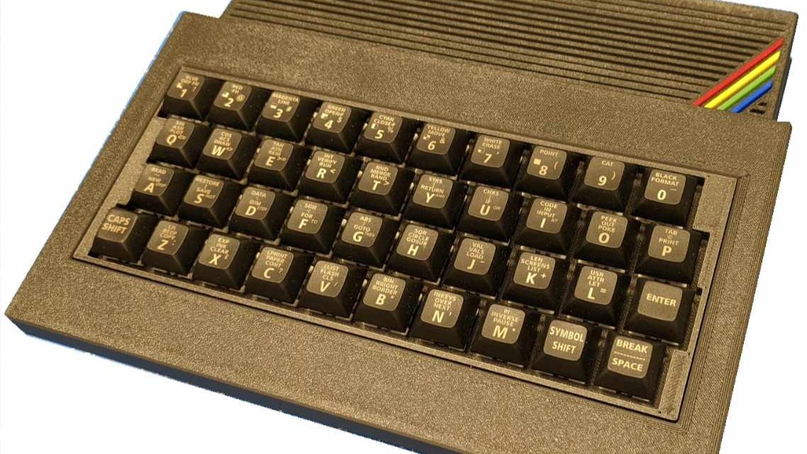 The ZX Mechtrum Gives the ZX Spectrum a Mechanical Keyboard 