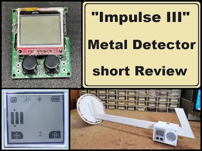 Impulse III Metal Detector short Review