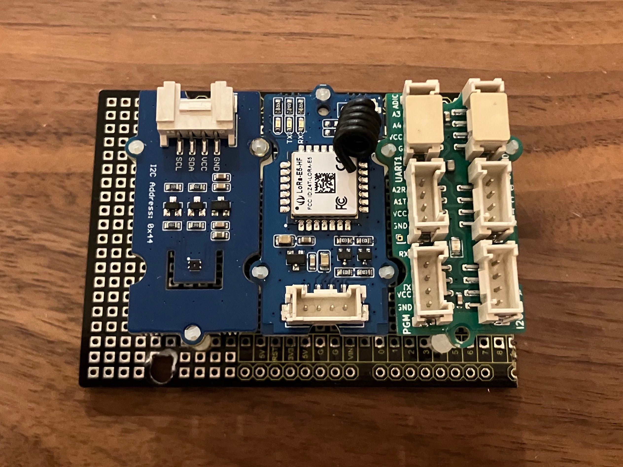 Modular LoraWAN End Node Using A Seeed Grove Base ATtiny3224 - Hackster.io