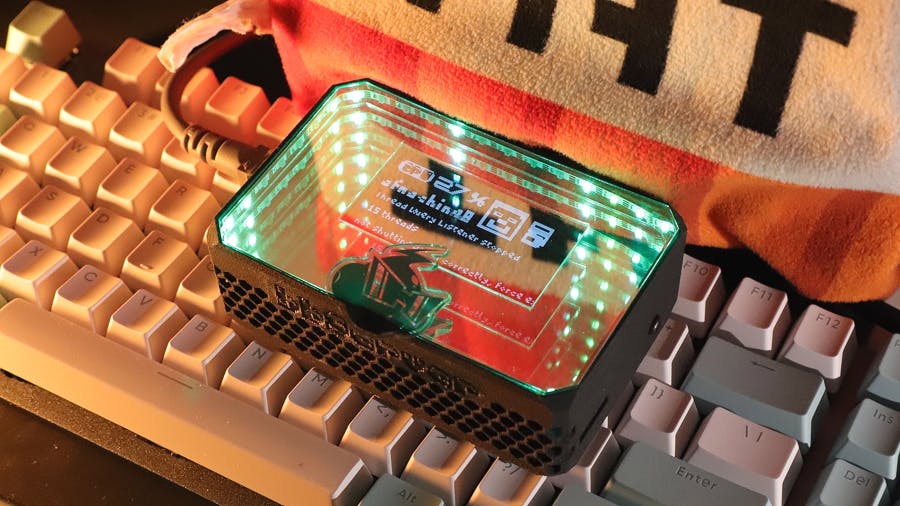Corebb's Compact bbServer Is an Orange Pi 5-Powered Minecraft Box with  Infinity Mirror Aesthetics 