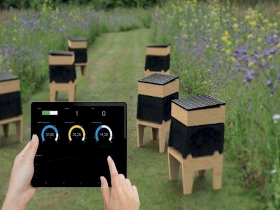 Smart Hive Monitoring: Connected Beehive for Optimal Health