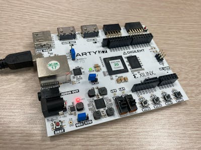 Arty Z7 - AI accelerator using AXI CDMA