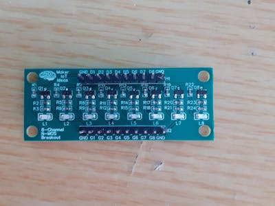8Ch NMOS Breakout Module